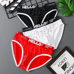 3 Pack Men's Low-Rise Cotton Briefs