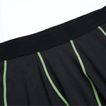 2 Pack Men's Sweat-Wicking Quick-Dry Muscle-Hugging Fit Activewear Tights