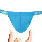 3 Pack Men's Low-Rise High Cut Sexy Supportive U-Pouch Bikini