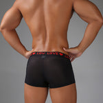 3 Pack Men's Sexy Lace Breathable Comfortable Durable Stretch Silky Touch Trunks