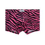 4 Pack Men's Leopard Print Mid-Rise Breathable Antibacterial Trunks