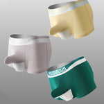 3 Pack Men's Comfy Cotton Dual Pouch Underwear