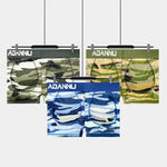 Men's Camouflage Removable Hip Pad Boxer Briefs