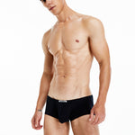 2 Pack Men's Stretch Fit Lightweight & Airy Solid Color Premium Comfy Trunks