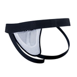 2 Pack Men's Supportive U-Pouch Day-Long Comfort Chafe-Free Design Jockstraps
