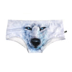 Men's Low-Rise Stylish Animal Print Swim Briefs