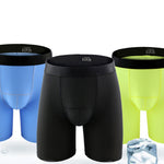 2 Pack Men's Compression Athletic Boxer Briefs