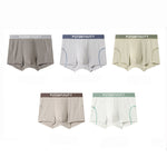 2 Pack Men's Mid-Rise Ultra-Soft Modal Antibacterial High-Stretch Trunks