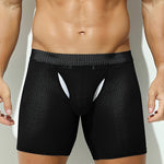 2 Pack Men's Sporty Cut Anti-Chafing Breathable Stretch Fit Midway Briefs