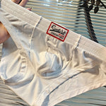 2 Pack Men's Premium Comfortable Fabric Low-Rise U-Shaped Briefs