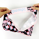 2 Pack Men's Breathable Alphabet-Print Expanded Pouch Briefs