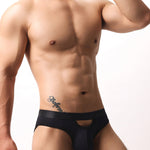 4 Pack Men's Sexy Striped Design Day-Long Comfort Soft-Touch Waistband Bikini