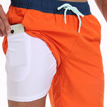 Men's Breathable Inner Pocket All-Day Freshness Board Shorts
