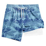 Men's Lightweight & Airy Quarter-Length Swim & Walk Quick-Dry Loose Fit Board Shorts