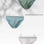 3 Pack Men's Sexy Large Pouch Breathable Comfortable Cotton Briefs