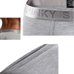 2 Pack Men's U Convex Modal Breathable Trunks