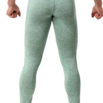 Men's U-Convex Pouch Sexy Base Layer Warm Pants Sleep Pants