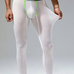 Men's Sport Long Johns With Large Pouch