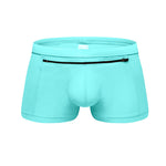 Men's Zippered Pocket Swim Brief And Trunk