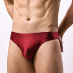 4 Pack Men's Skin-Friendly Cooling Touch Comfy Waistband Briefs