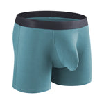 Men's Separate Big Pouch Long Boxer Briefs