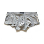 2-pack Men's Solid Color Comfortable Button-down Trunks