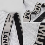 4 Pack Men's Mid-Rise Sexy Comfortable Cotton Jockstrap