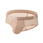 3 Pack Men's Quick-Dry Mesh Low-Rise Briefs