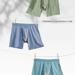 2 Pack Men's Gun Bullet Separation Casual Sports Breathable Cotton Mid-Rise Midway Briefs