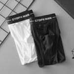 2 Pack Men's Low-Rise U-Shaped Solid Color Ultra-Soft Support Briefs