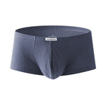 2 Pack Premium Cotton Double-Layered Gusset Breathable U-Pouch Trunks