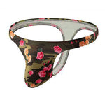 6 Pack Men's Bold Prints Stretch Fit Quick-Dry Sexy Thongs