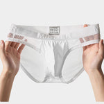 3 Pack Men's Comfortable Sport Fit High-Stretch Mesh Briefs