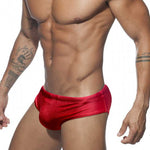 Men's Seamless Comfort Sexy Solid Color Full Coverage Swim Briefs