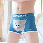3 Pack Men's Ultra-Soft Breathable Cotton High-Stretch Trunks