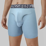 2 Pack Men's Anti-Chafing Soft Cotton Front Opening & Separate Pouch Midway Briefs