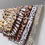 4 Pack Men's U-Pouch Leopard Print Sexy & Contour Fit Briefs