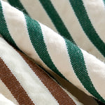 Men's Thin Loungewear Pants Loose Striped Breathable Shorts