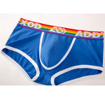 2 Pack Men’s Large Pouch Rainbow Trunks