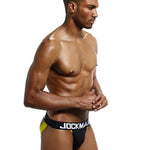 2 Pack Men's Low-Rise Sexy Ice Silk Seamless Comfort Anti-Odor Jockstrap