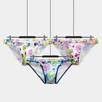 2 Pack Men's Cartoon High-Cut Breathable Bikini