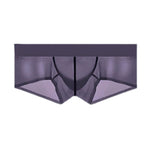 3 Pack Men's Ice Silk Seamless Lightweight & Snug-Fit Trunks