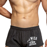 2-pack Men's DM Printed Lettering Low Waist Sexy Cotton Boxer Shorts