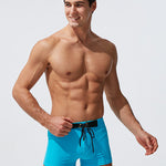 Men's Moisture-Wicking Lining Sporty Cut Stay-Put Fit Swim Shorts & Trunks