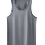 Men's Vests Undershirts with Ultimate Soft Short Sleeve Vests
