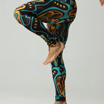 Men's Snug-Fit  Fashion Graphic Low-Rise Slim-Fit Enhancing Support Thermal Bottoms