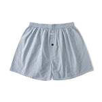 2 Pack Men's Quick-Dry Movement-Friendly Loose Fit Striped Home Shorts