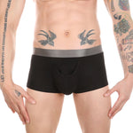 Men’s Dual Ball Pouch Trunks With Fly Front
