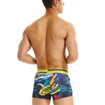 2 Pack Men's Supportive Pouch Anti-Chafing Comfy Waistband Soft Trunks