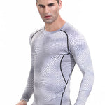 Printed Breathable Tight Blazer for Men